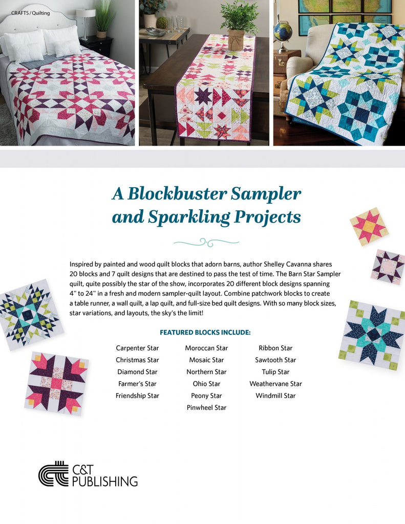 Barn Star Sampler Quilts Softcover Book