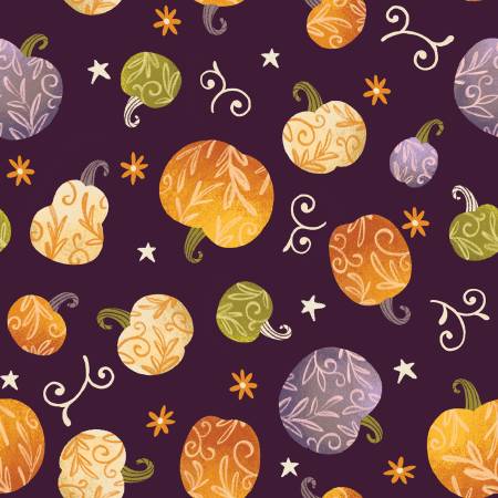 Too Cute To Spook - Pumpkin Spice Purple