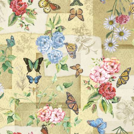 Butterfly Collector - Tan Natural Specimens