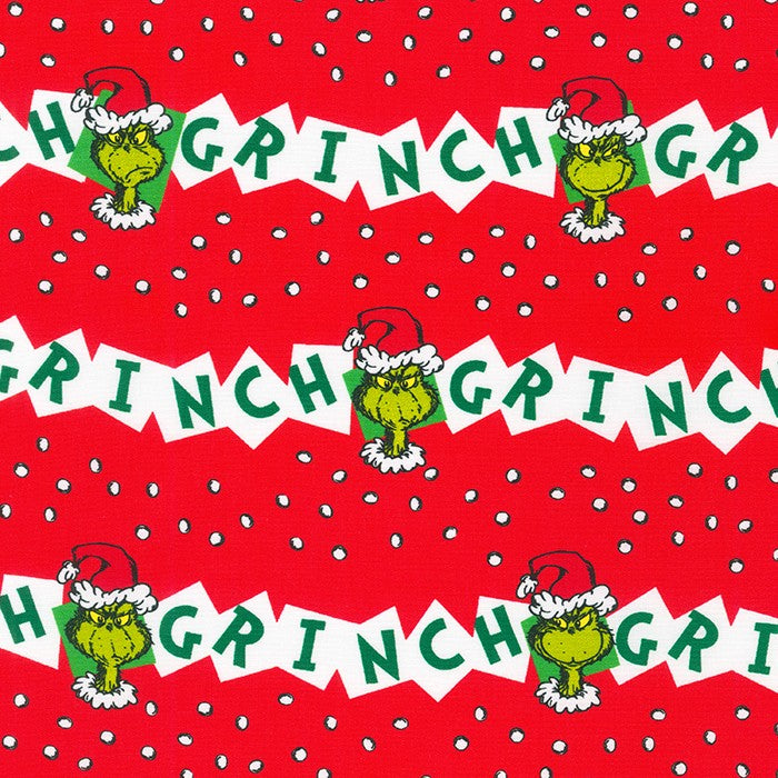 How The Grinch Stole Christmas - Red Grinch Stripe
