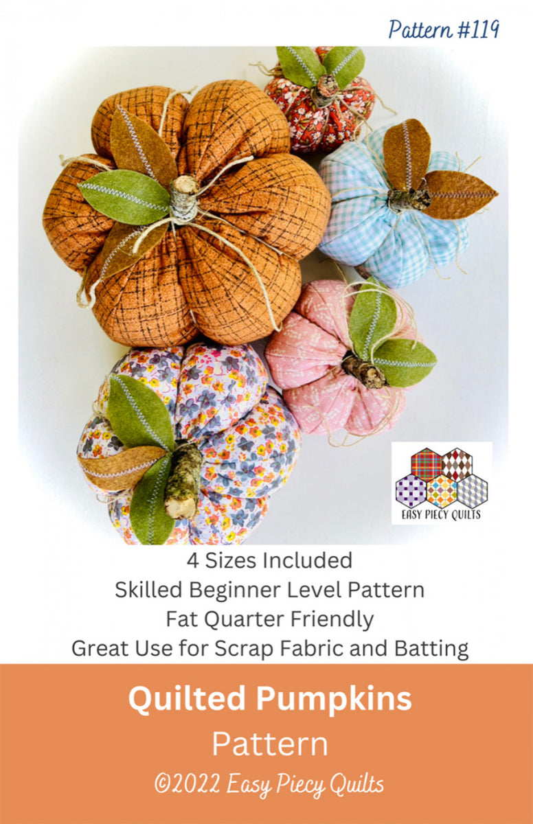 Quilted Pumpkins Pattern – Miller's Dry Goods