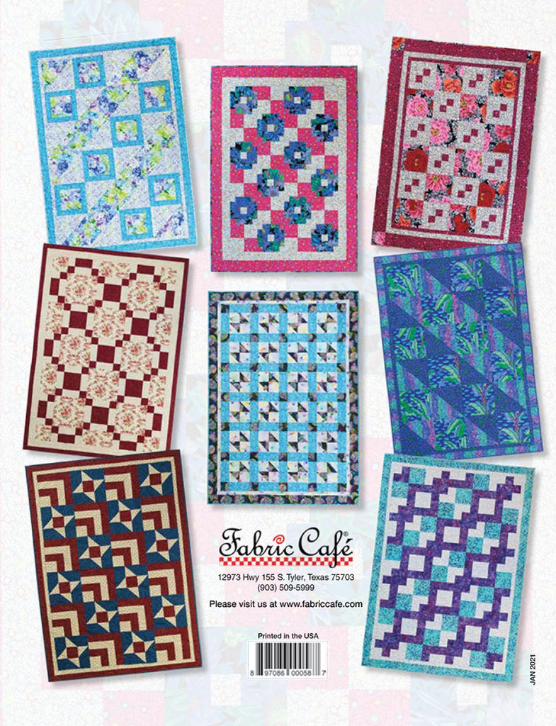 3-Yard Quilts Quilts On The Double Softcover Book – Miller's Dry Goods