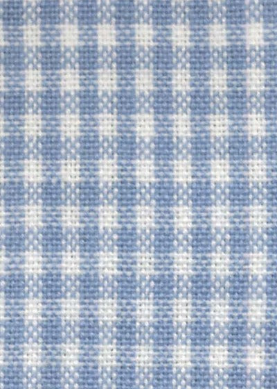 20" x 28" Mini Check Towel - Light Blue/White