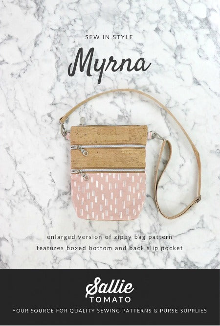 Myrna Enlarged Zippy Cross-body Bag Pattern