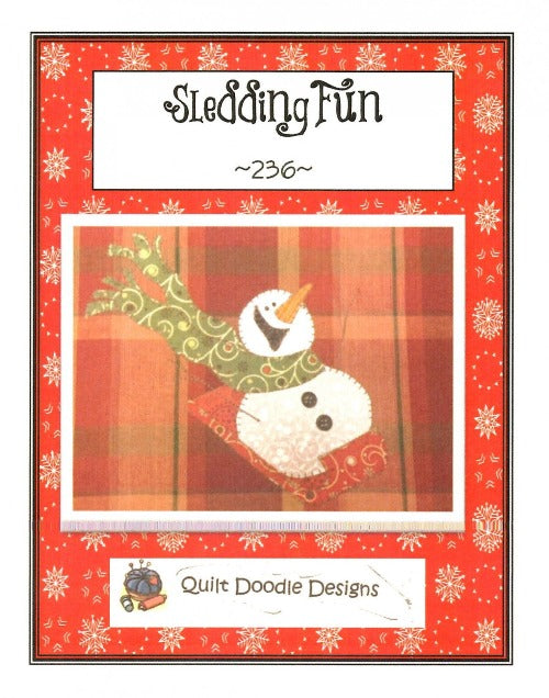 Sledding Fun Applique Pattern – Miller's Dry Goods