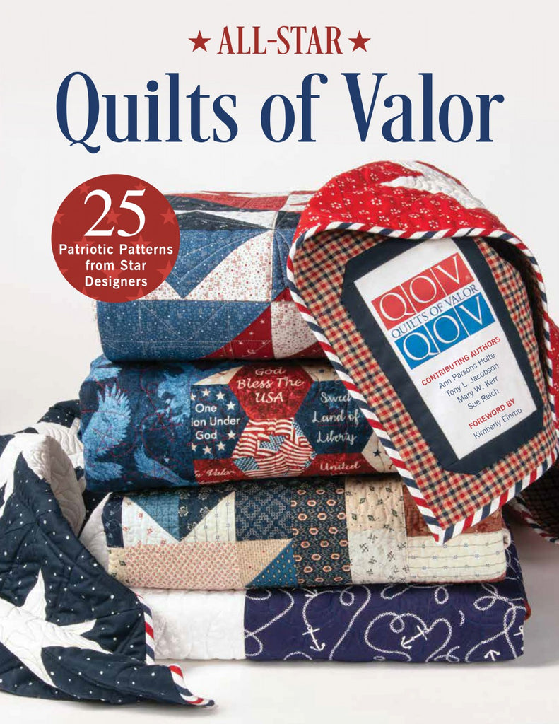 All-Star Quilts of Valor Softcover Book