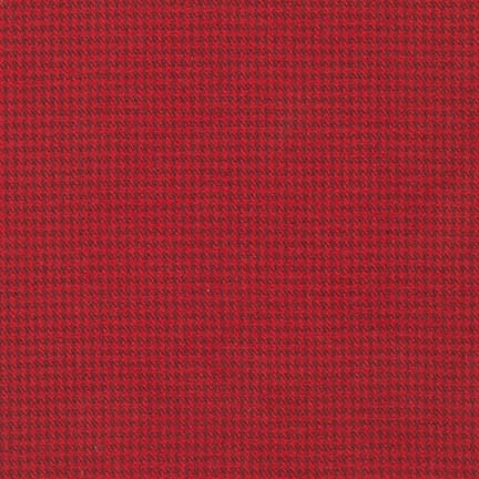 Shetland Flannel - Check Red