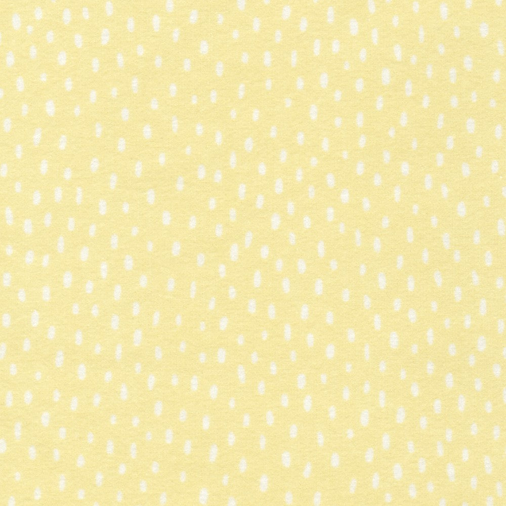 Duckling Line Dots Flannel