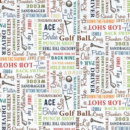 Fore! - Multi Color Words