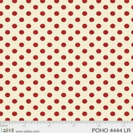 Postcard Holiday - Red Dots