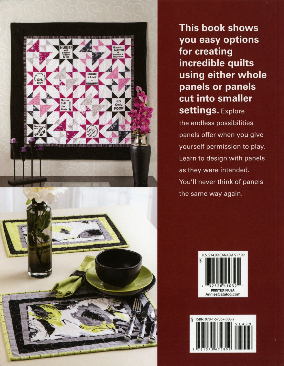 Quilt Pattern Books - Learn to Quilt With Panels