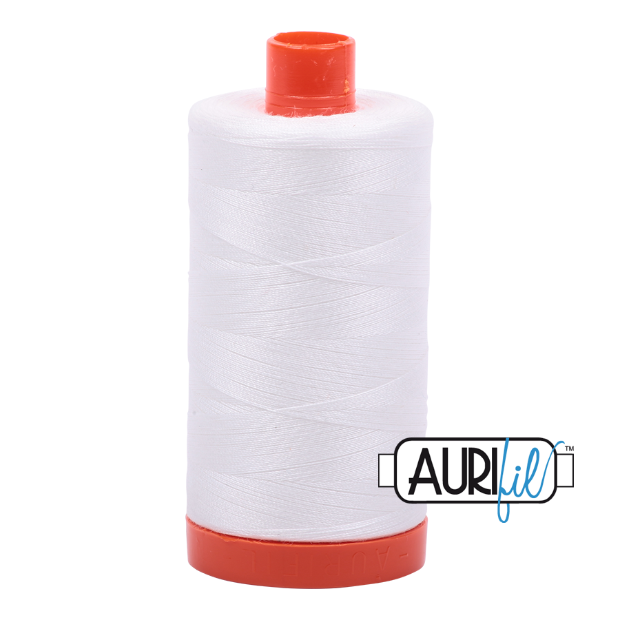 Aurifil Thread 50 wt - Natural White