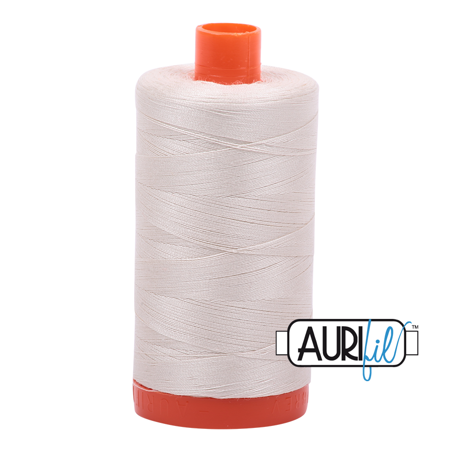 Aurifil Thread 50 wt - Silver White