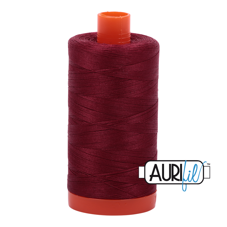 Aurifil Thread 50 wt - Dark Carmine Red