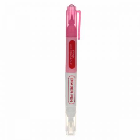 Pink Air Erasable Dual Tip Pen With Eraser