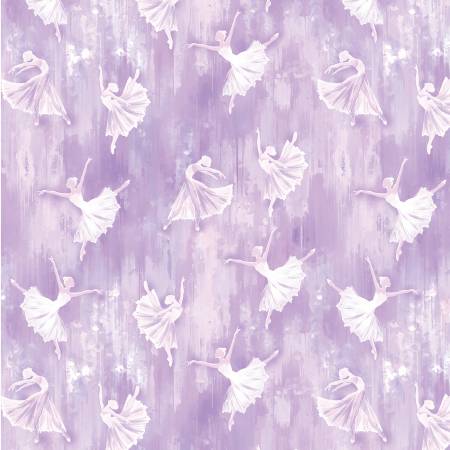 Pearl Ballet - Ballerina Silhouette Pearlized Lilac