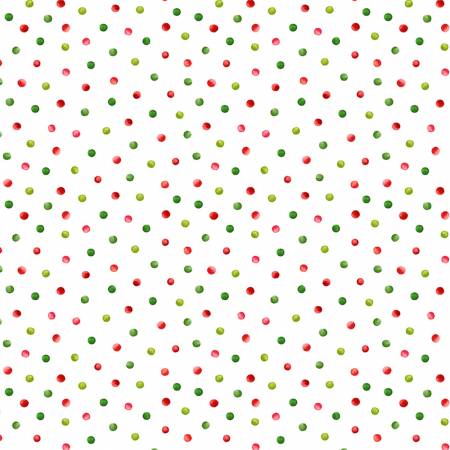 Watermelon Party - White Watermelon Dots