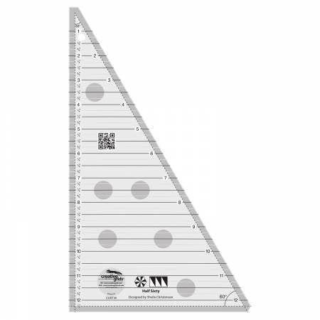 Creative Grids Half Sixty Triangle Ruler – Miller's Dry Goods