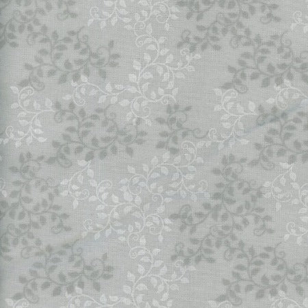 Roses on White Cotton Fabric Sold by the Yard Mook Fabrics