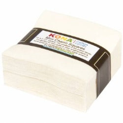 Kona Cotton 2-1/2in Mini Squares Snow – Miller's Dry Goods