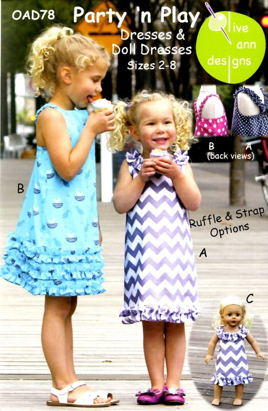 Party 'n Play Dress Pattern Miller's Dry Goods Party 'n Play Dress Pattern Miller's Dry Goods