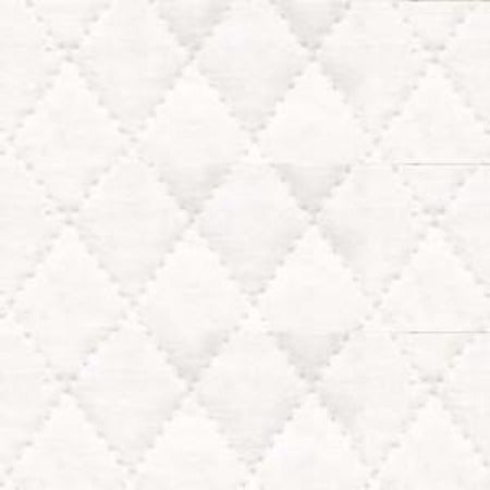 Double Faced Quilted Muslin - White
