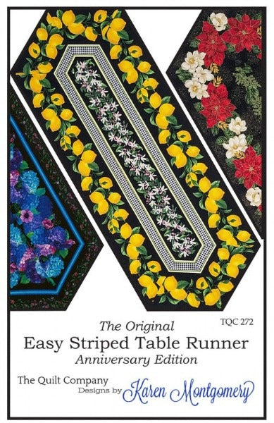 Easy Striped Table Runner Pattern – Miller's Dry Goods