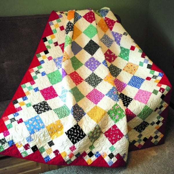 Diamond Patch Quilt Pattern