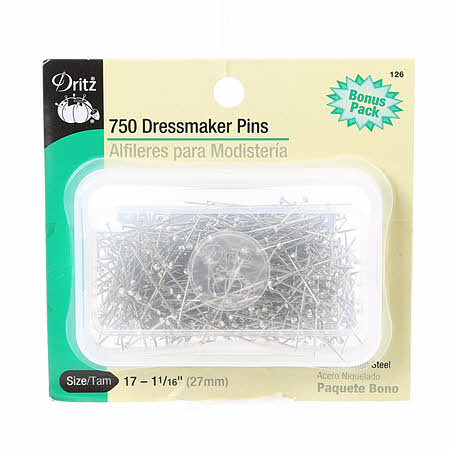 Dressmaker Pin Size 17 - 1 1/16in – Miller's Dry Goods