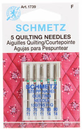 Schmetz Quilting Machine Needle Sizes 11/75 & 14/90 – Miller's Dry Goods
