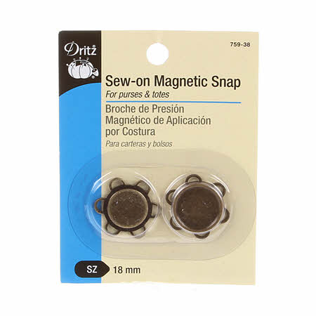 Magnetic Snaps, Closures for Purses and Bags