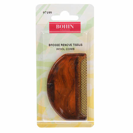Fabric and Wool Comb 