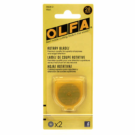 Olfa Rotary Blade 28mm - 2 pack – Miller's Dry Goods